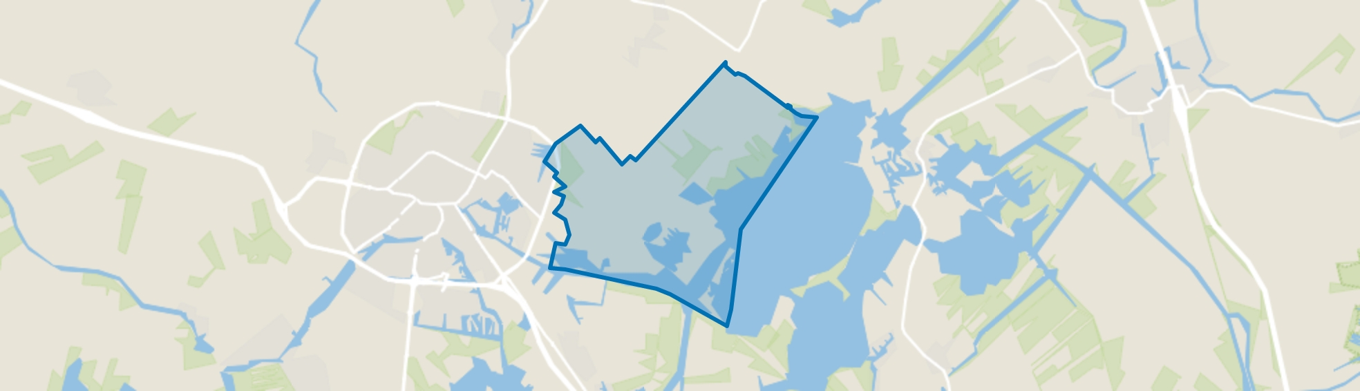 Offingawier, Sneek map