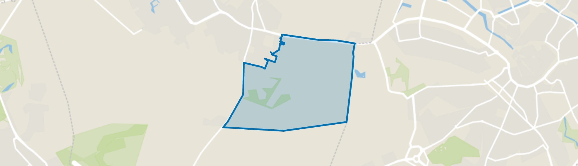 Duinen Gebied, Soest map