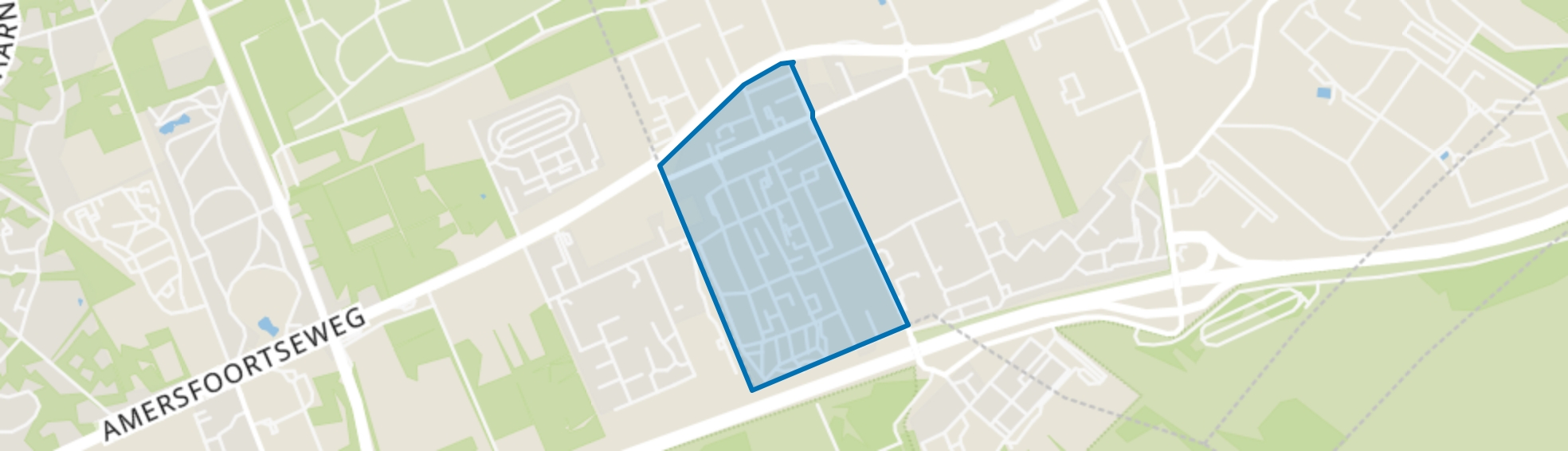 Soesterberg Kom, Soesterberg map