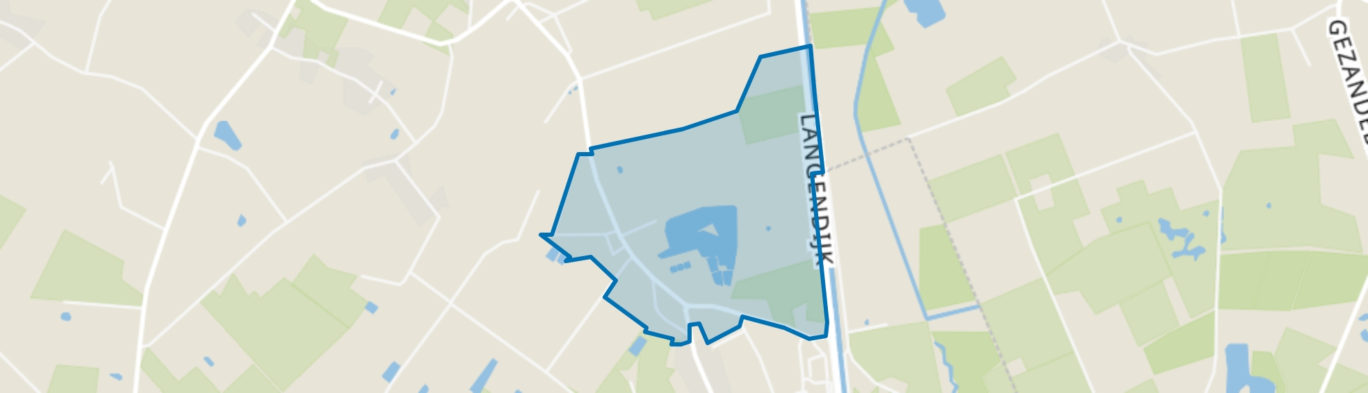 Blank Water, Someren map