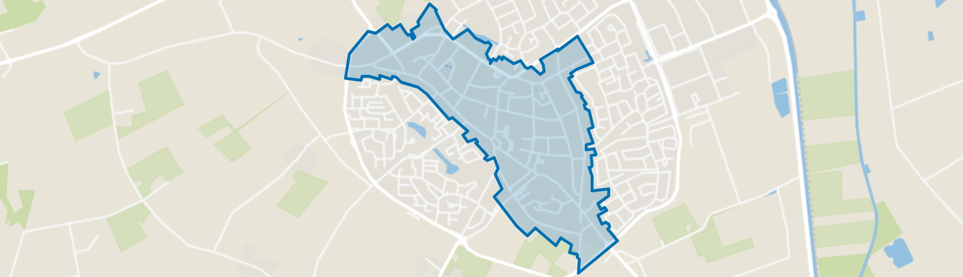Someren centrum, Someren map