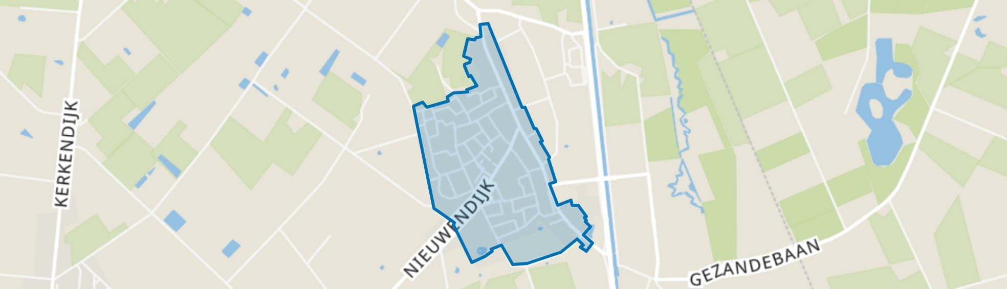 Someren-Eind centrum, Someren map