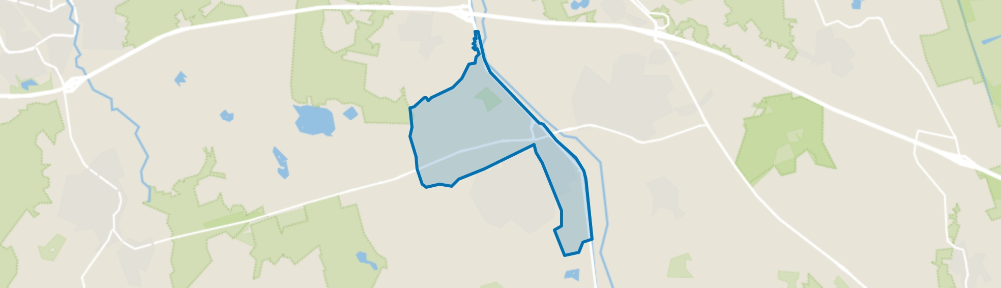 Verspreide huizen Slieven, Someren map