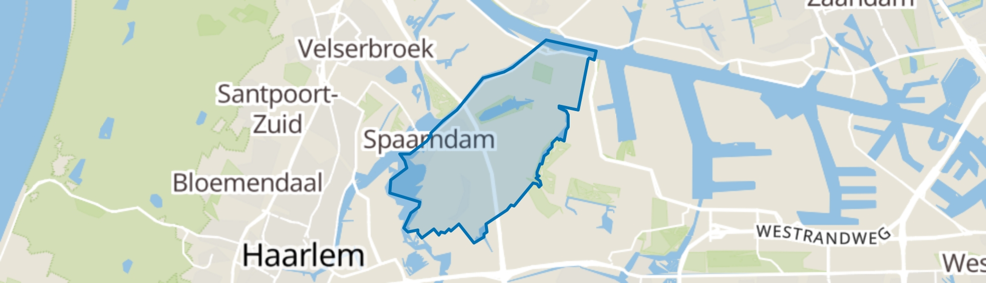 Spaarndam map