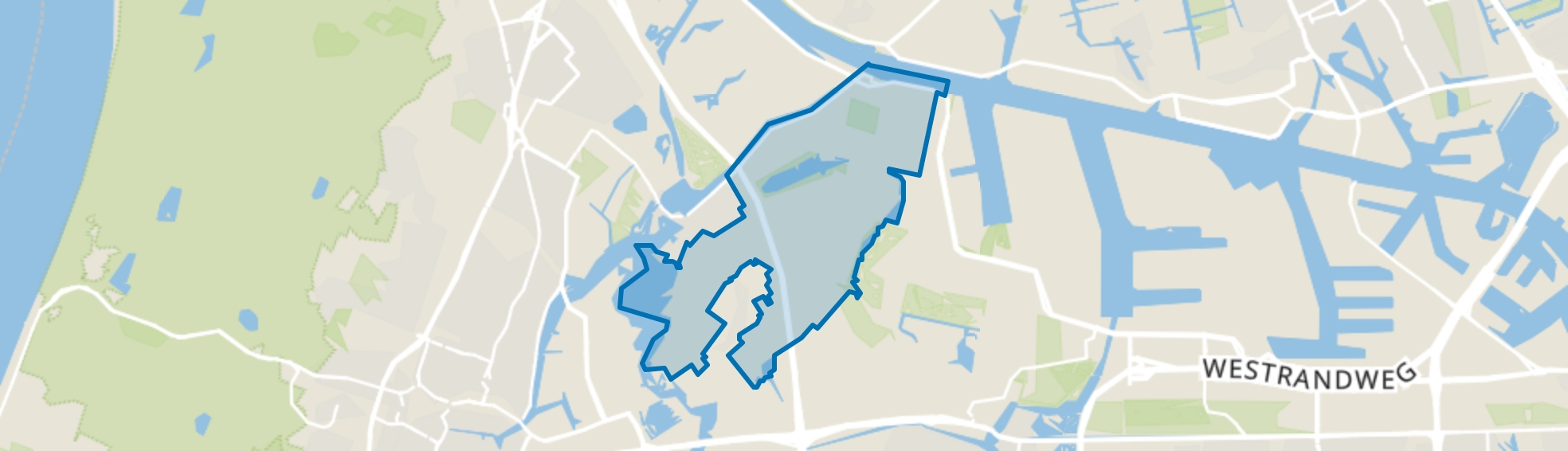 Spaarndam Omgeving, Spaarndam map