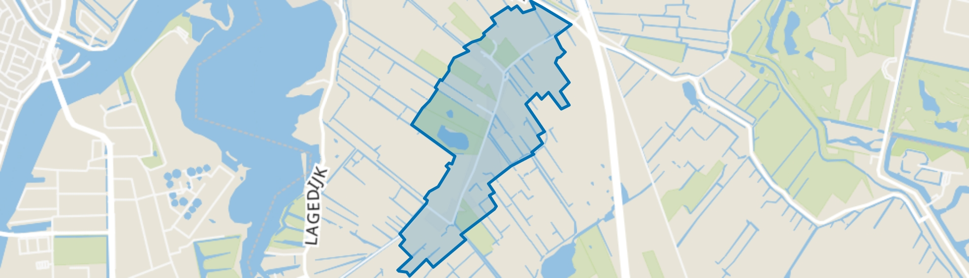 Spaarnwoude, Spaarndam map