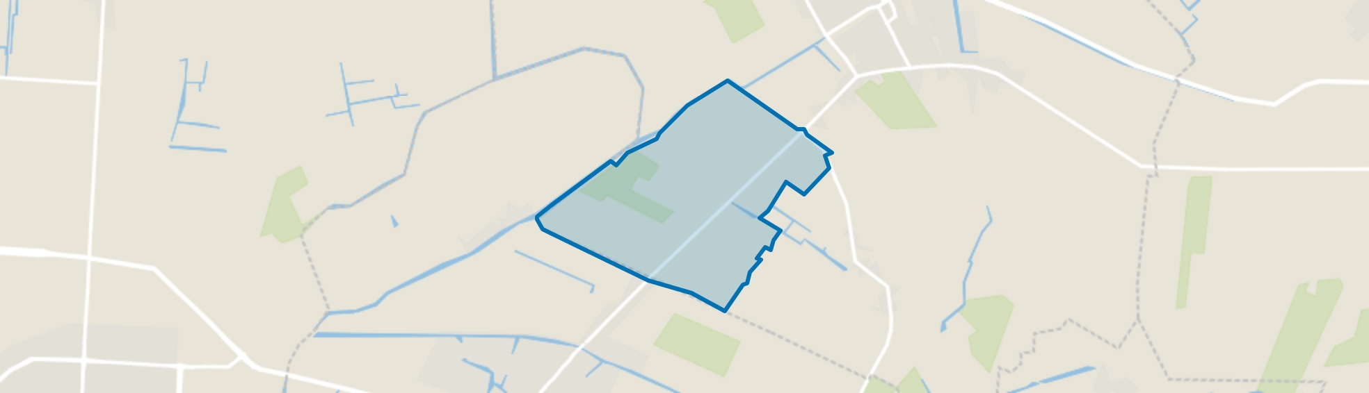 Kaag, Spanbroek map