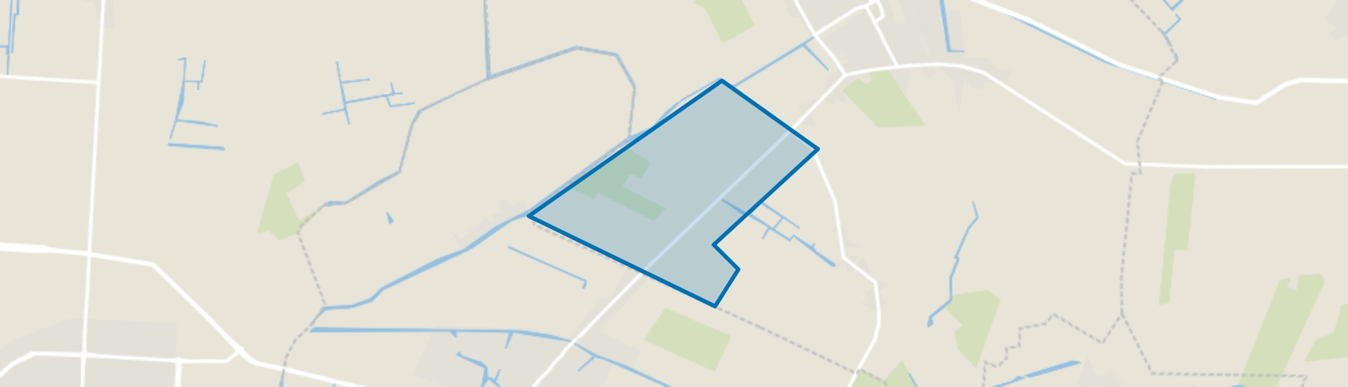 Verspreide huizen in De Kaag, Spanbroek map