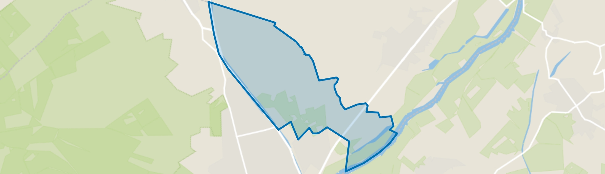 Verspreide huizen Spankeren, Spankeren map