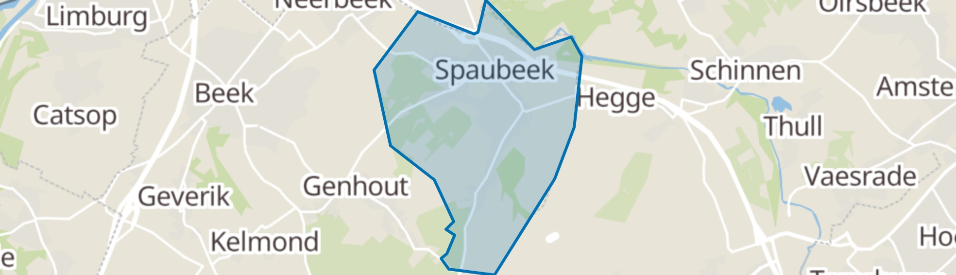 Spaubeek map
