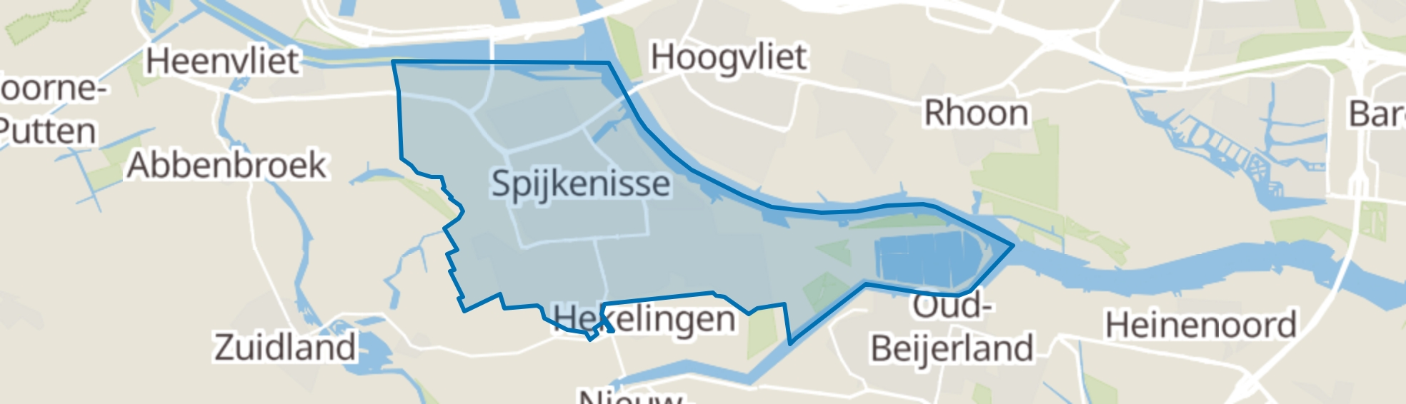 Spijkenisse map