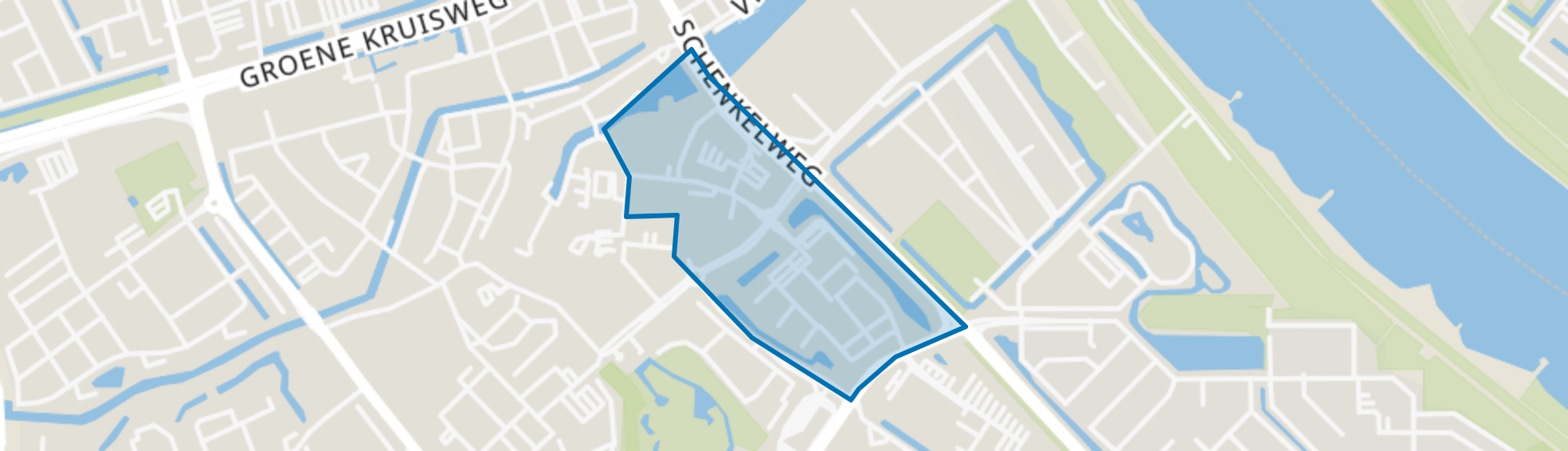 Centrum-Oost, Spijkenisse map