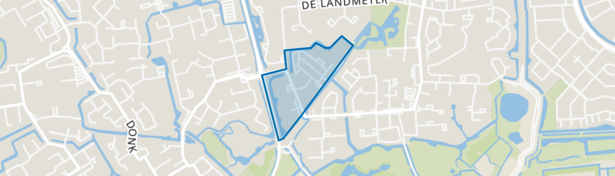 Egel- en Salamanderveen, Spijkenisse map