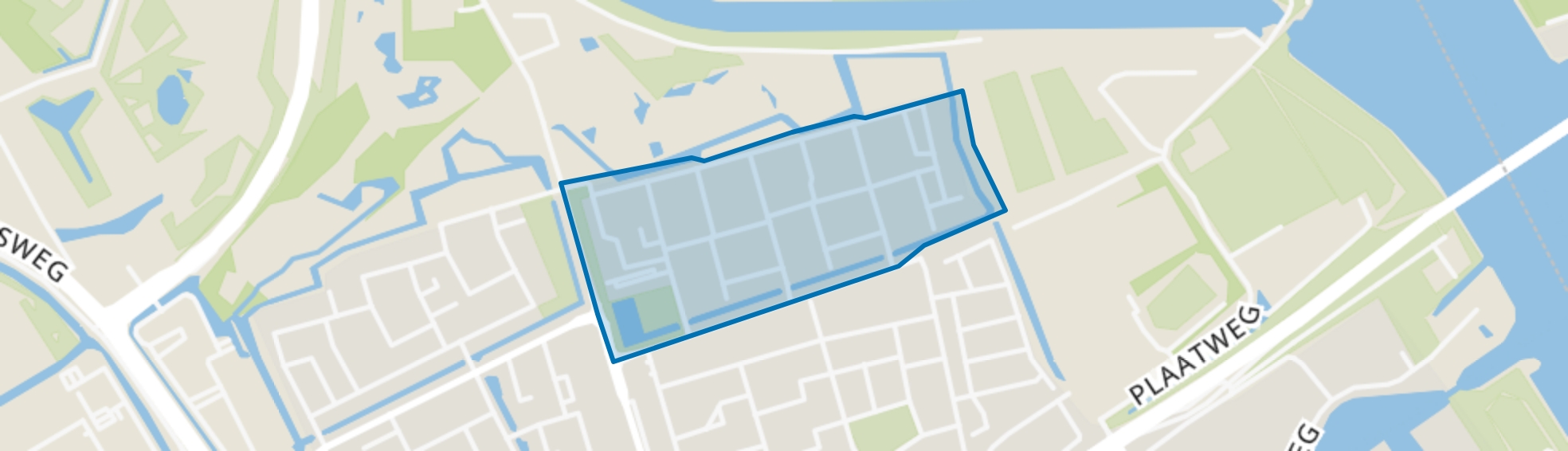 Hoogwerf-Noord, Spijkenisse map