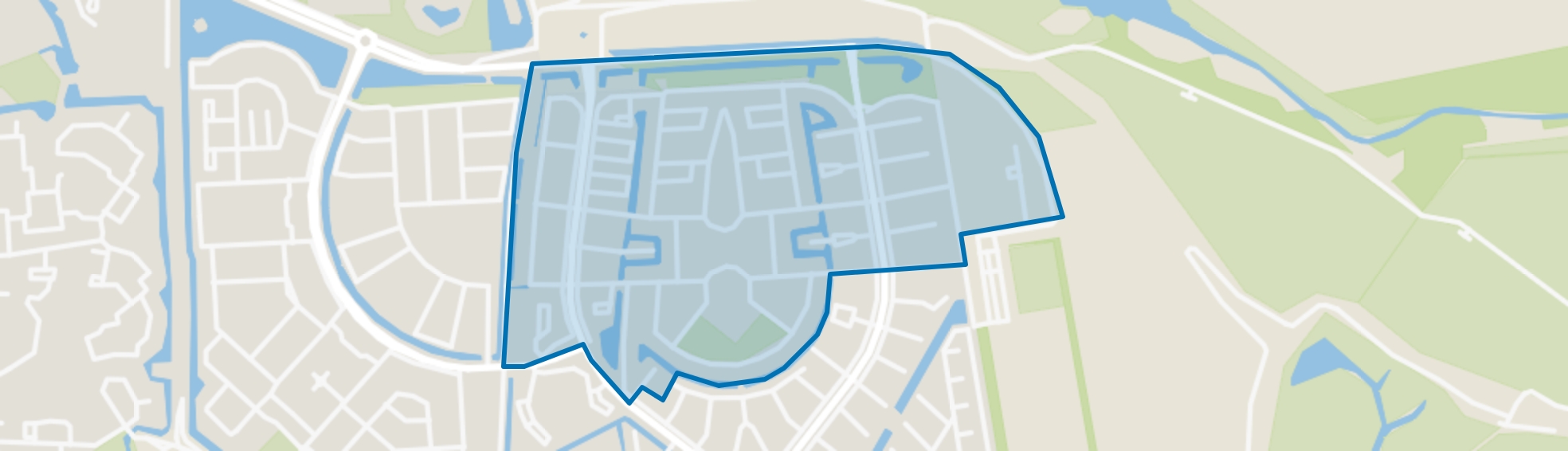 Maaswijk-Noordoost, Spijkenisse map