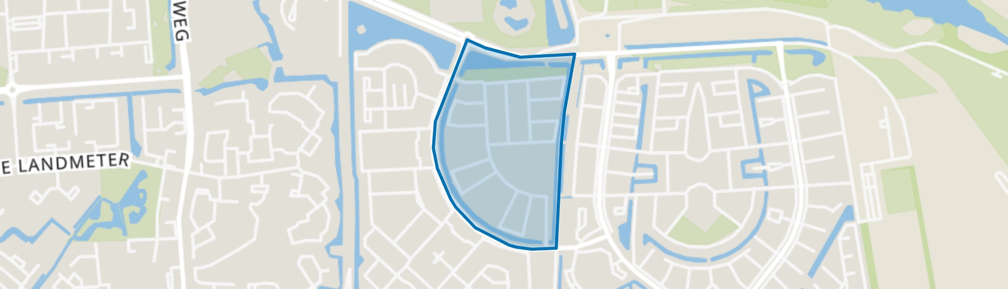 Maaswijk-Noordwest, Spijkenisse map