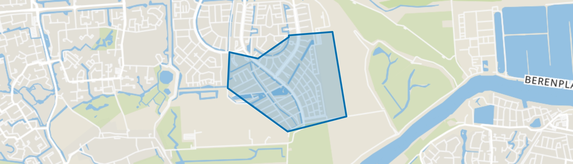 Maaswijk-Zuidoost, Spijkenisse map