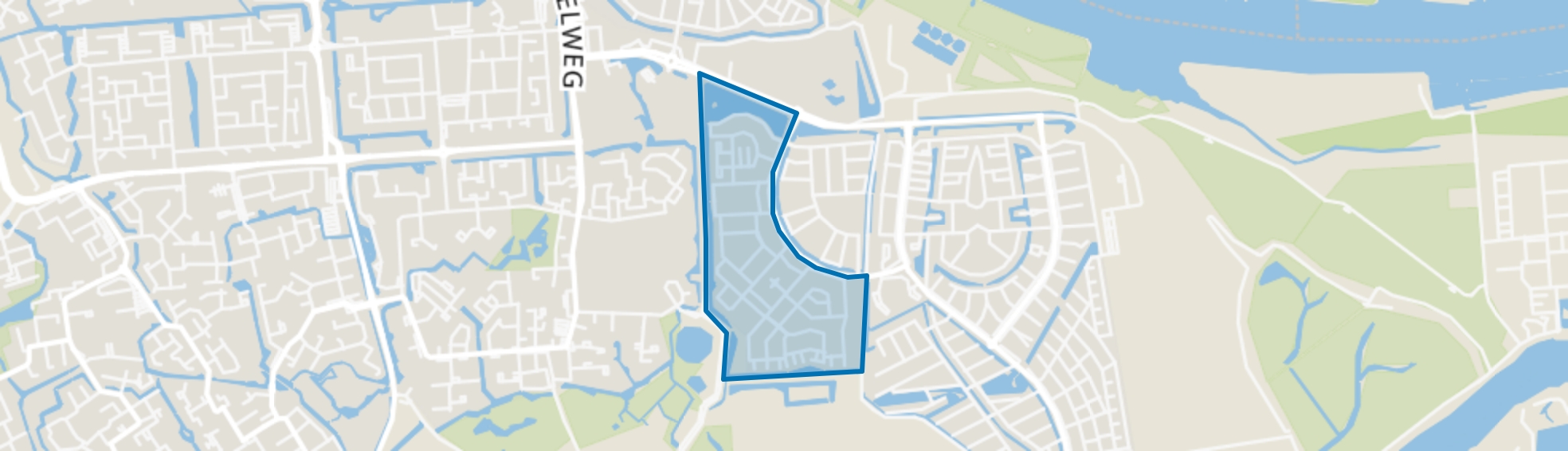 Maaswijk-Zuidwest, Spijkenisse map