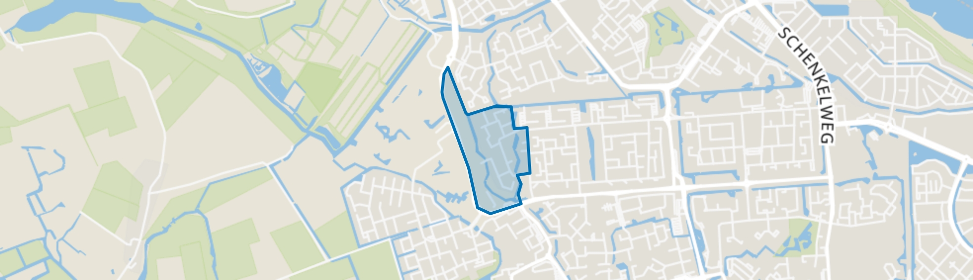 Sterrenkwartier-West, Spijkenisse map