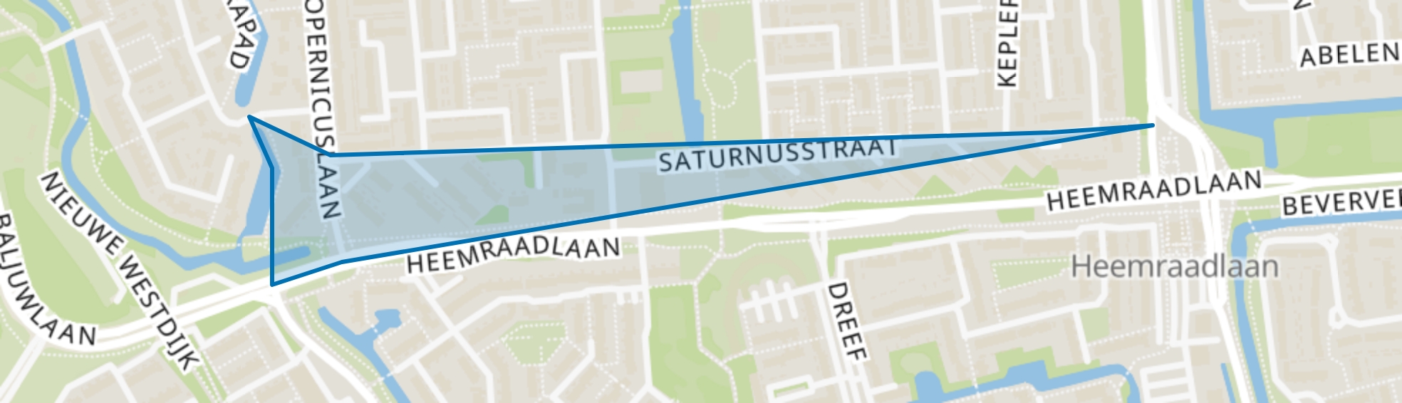 Sterrenkwartier-Zuid, Spijkenisse map