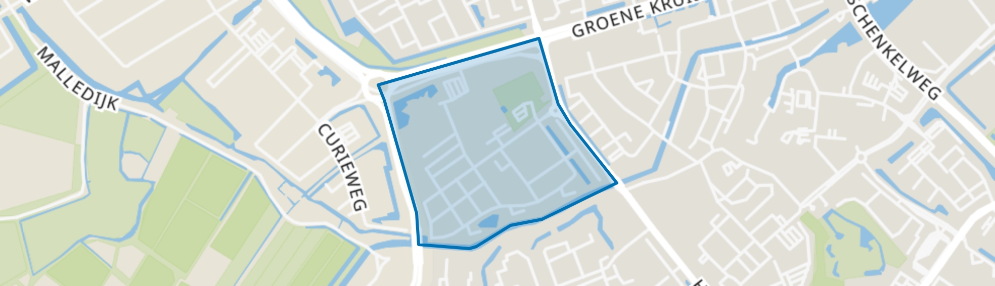 Vierambachten, Spijkenisse map