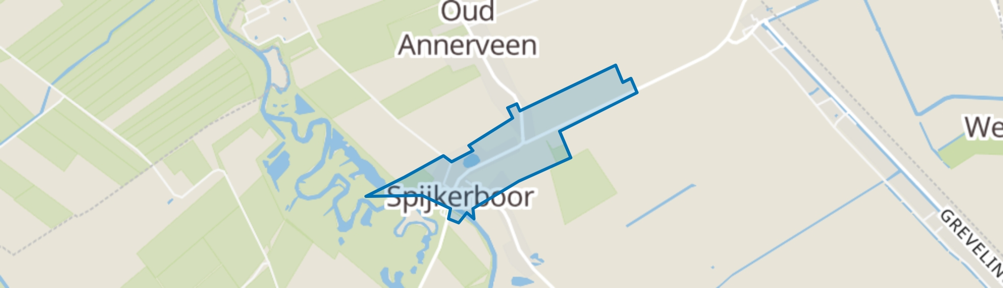 Spijkerboor (DR) map