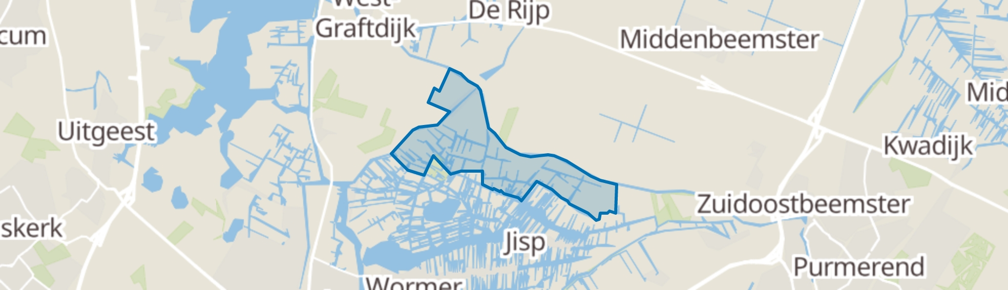 Spijkerboor (NH) map