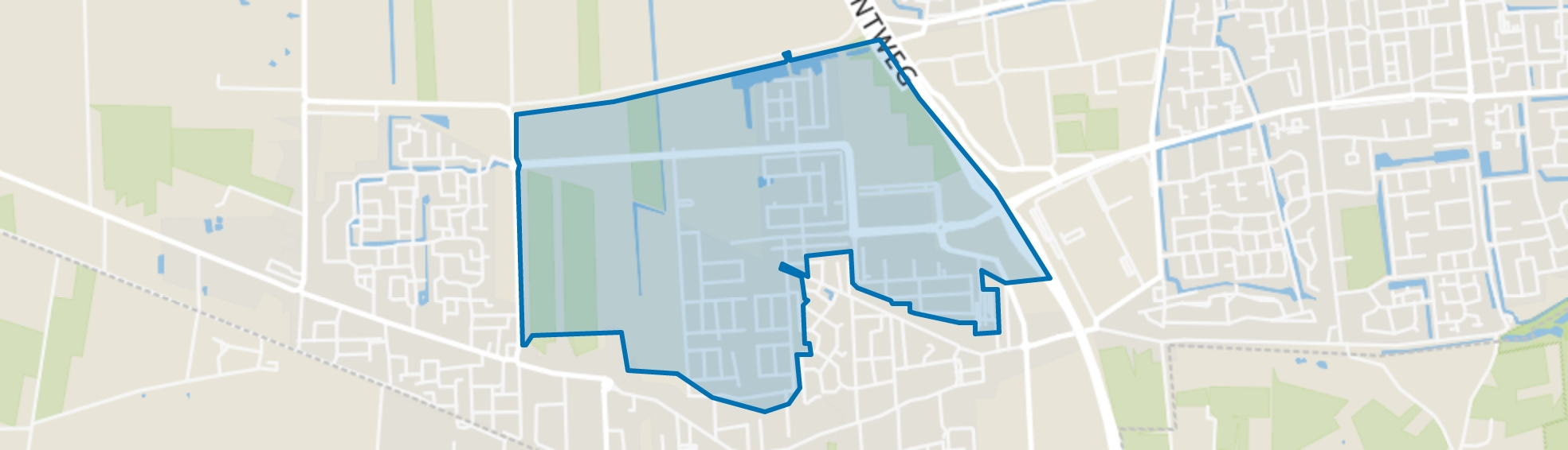 Landgoed Driessen, Sprang-Capelle map