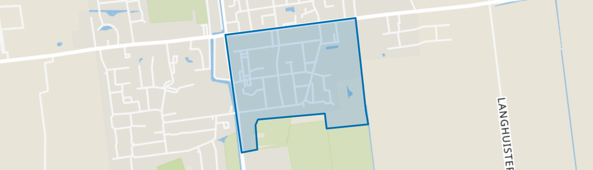 St.-Annaparochie Zuidoost, St.-Annaparochie map