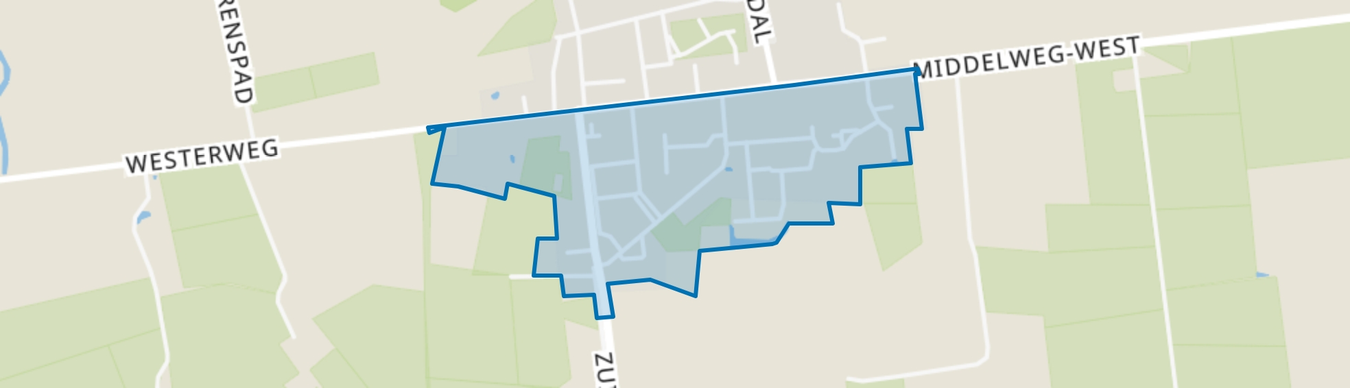 St.-Jacobiparochie Zuid, St.-Jacobiparochie map