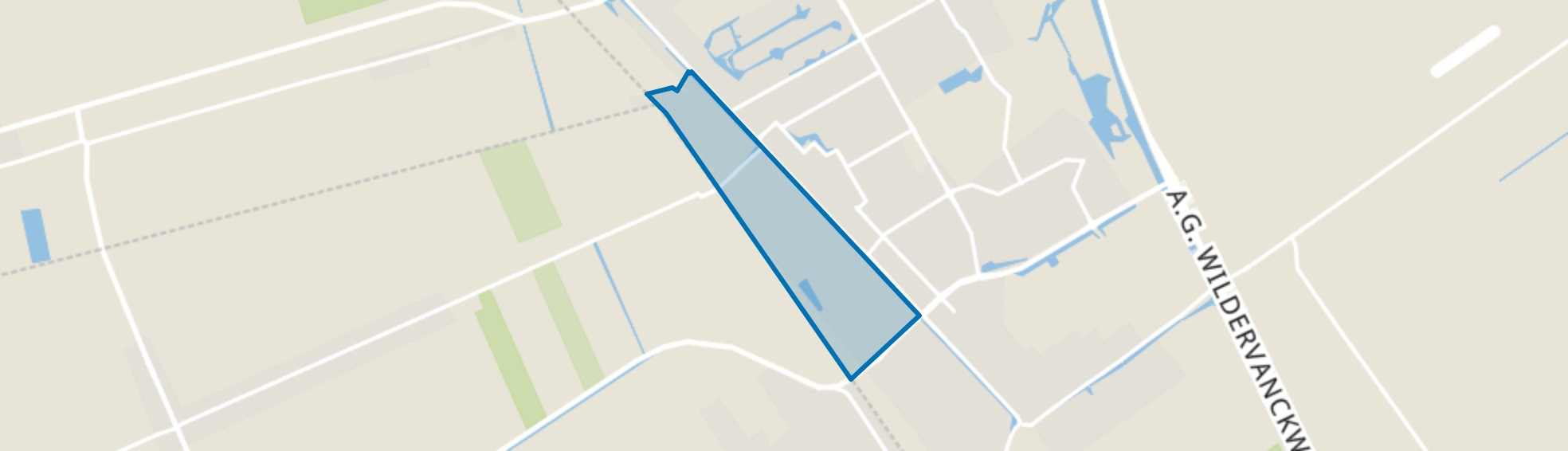 Parkwijk, Stadskanaal map