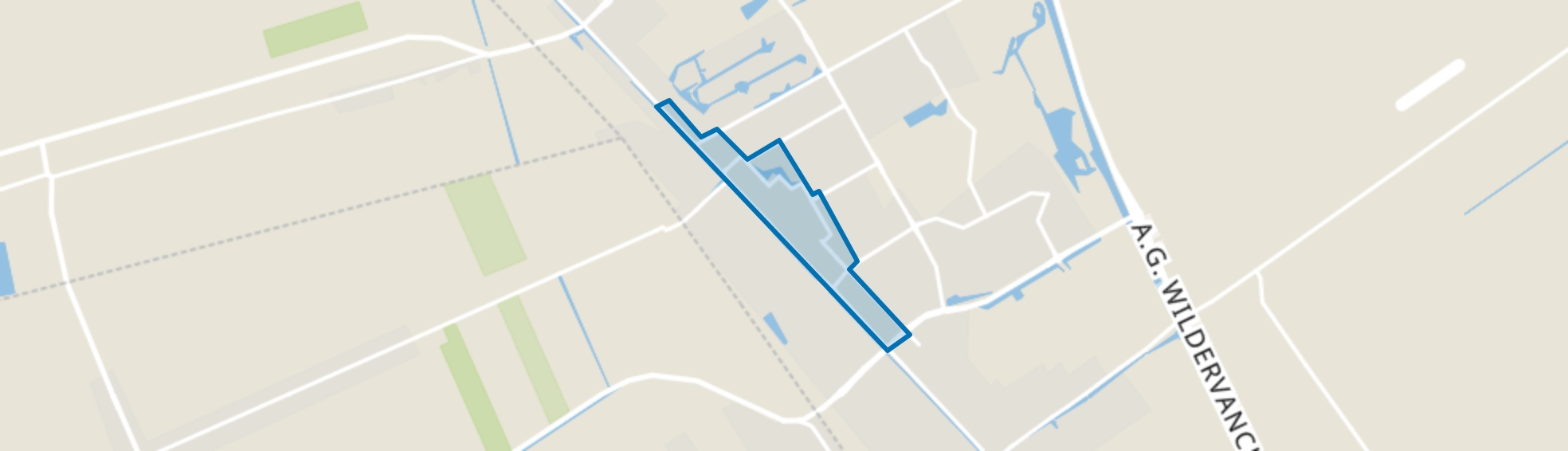 Stadskanaal Centrum, Stadskanaal map