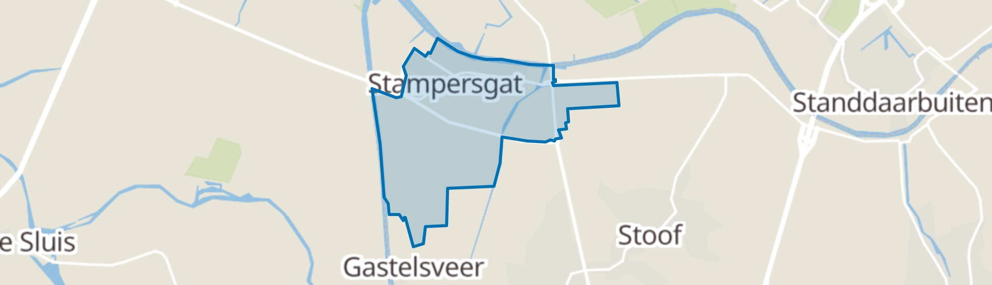 Stampersgat map