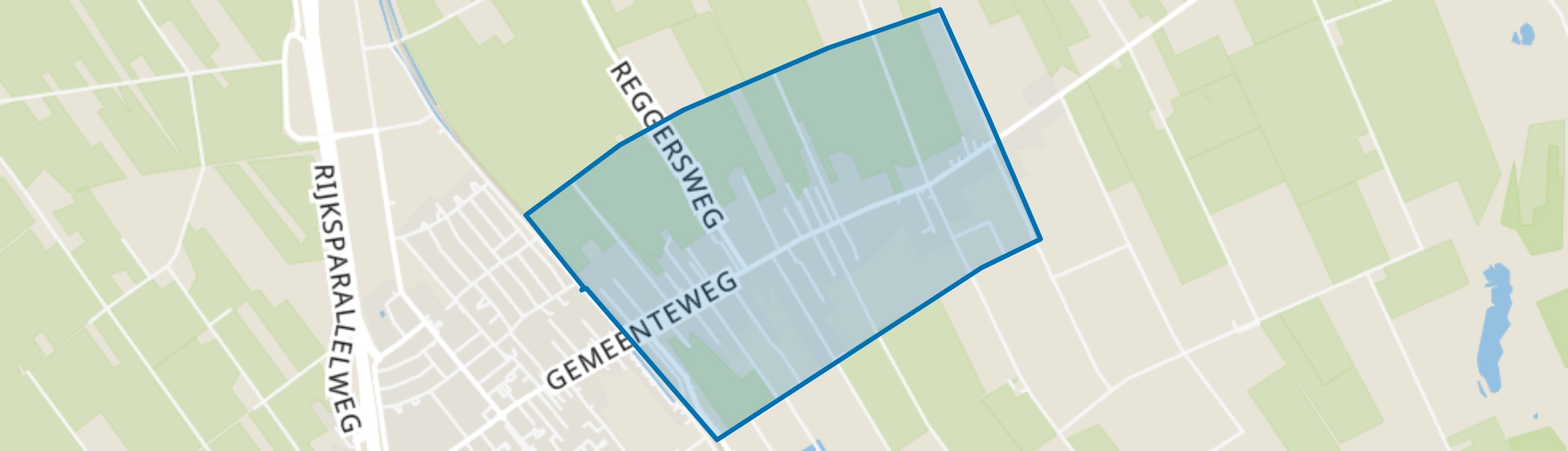 Staphorst streek-Oost, Staphorst map