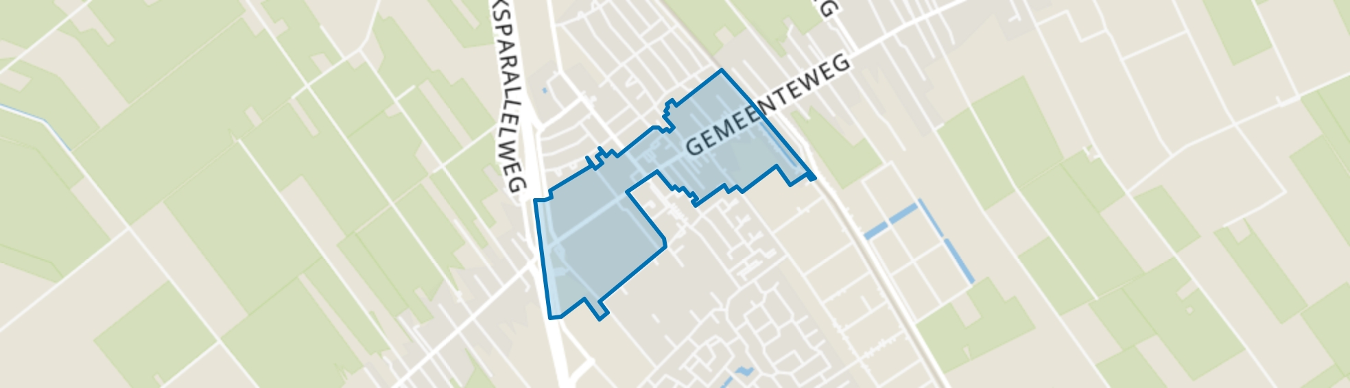 Staphorst streek, Staphorst map