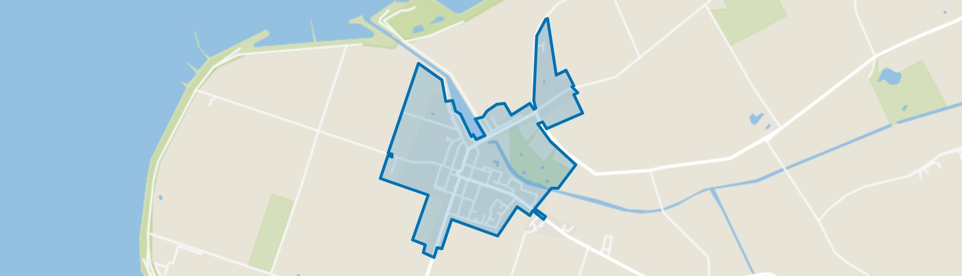 Stavenisse, Stavenisse map