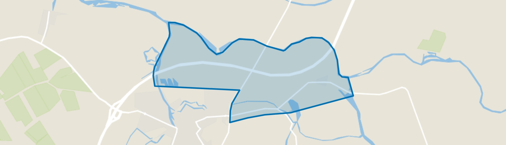 Graaf Hendrik- en Triangelpolder, Steenbergen (NB) map