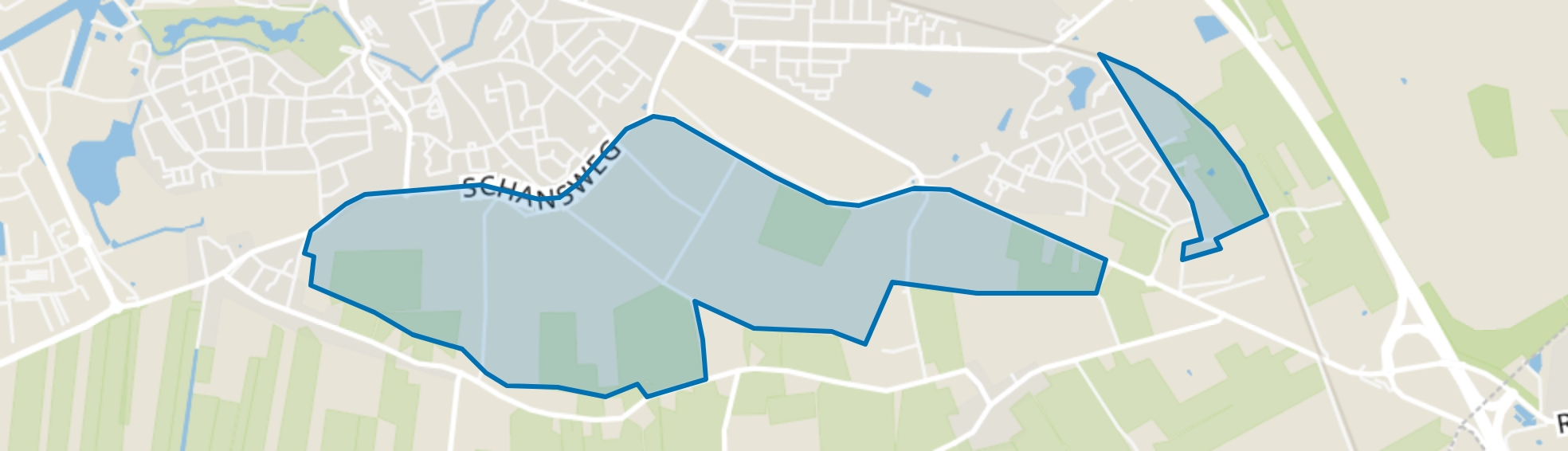 Buitengebied Steenwijk, Steenwijk map