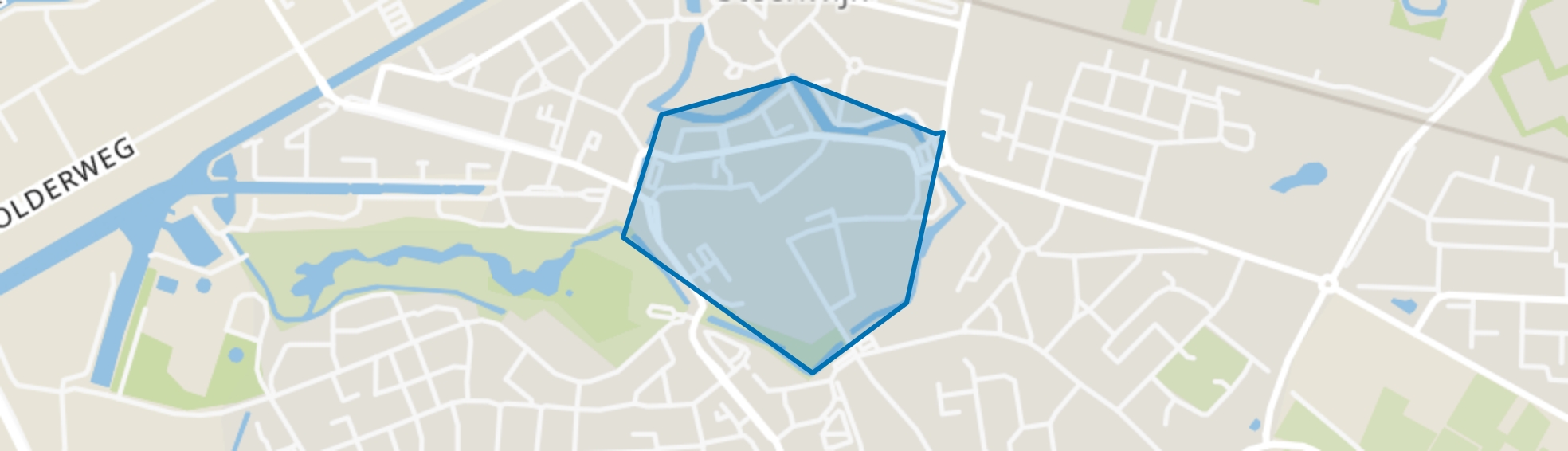 Centrum Steenwijk, Steenwijk map