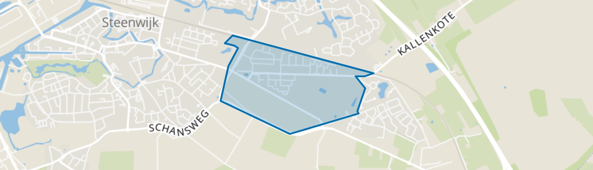 De gagels, Steenwijk map