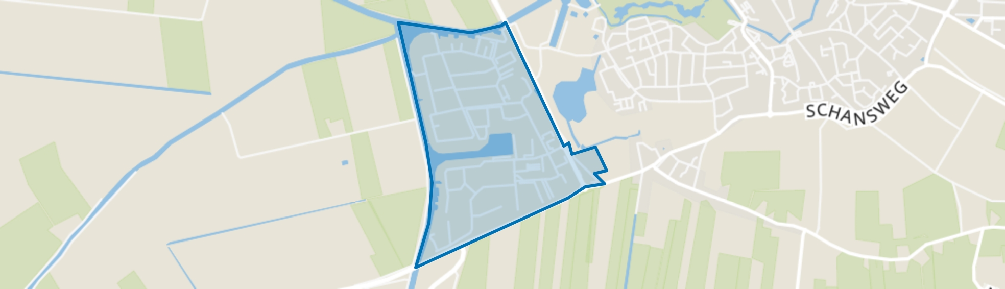 Groot Verlaat, Steenwijk map