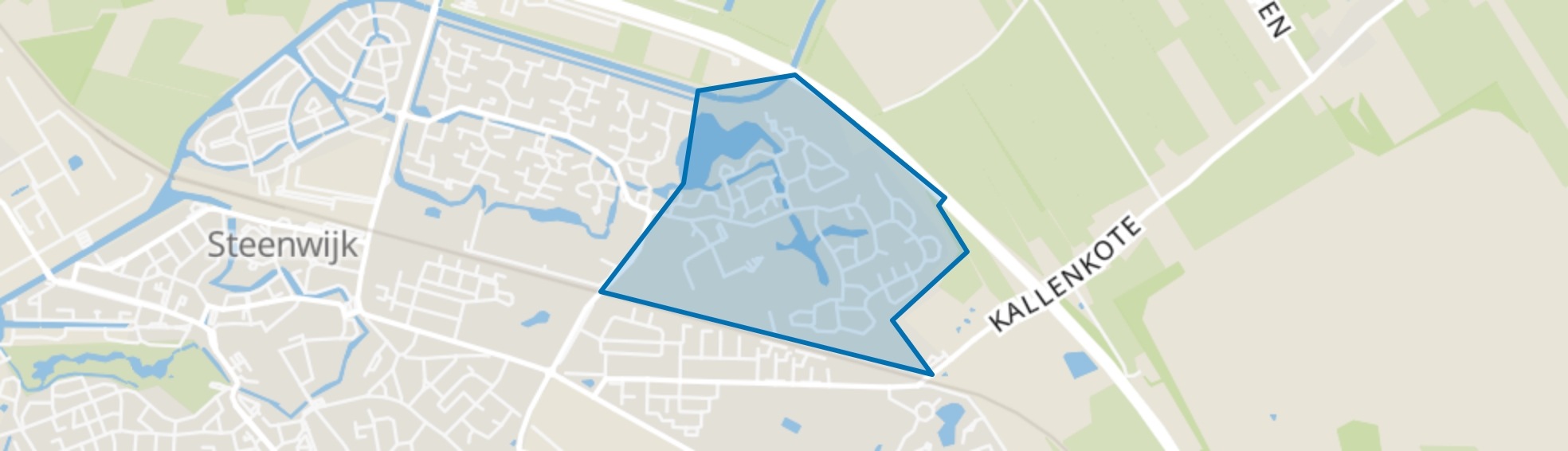 Nieuwe gagels, Steenwijk map