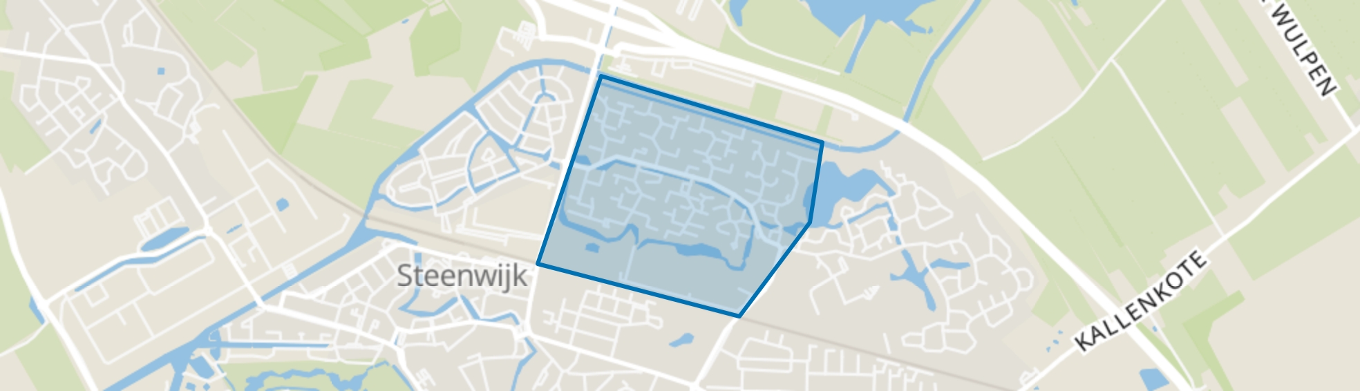 Oostermeenthe, Steenwijk map