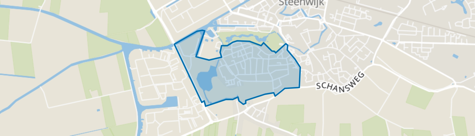 Steenwijk West, Steenwijk map