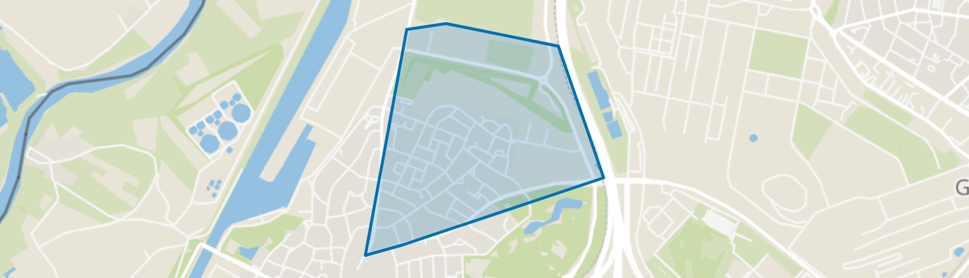 Kerensheide, Stein map