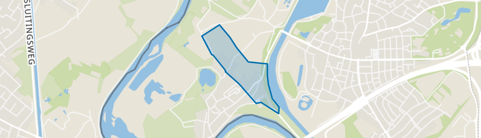 Kleine Meers en Veldschuur, Stein map