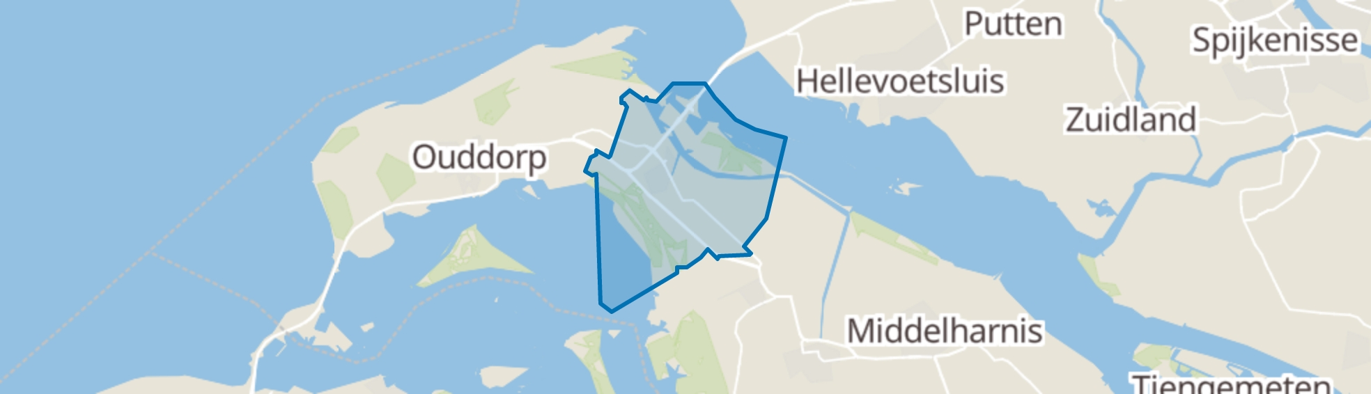 Stellendam map