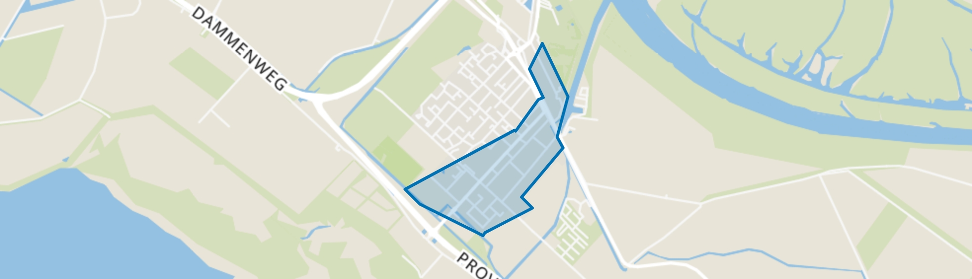 Stellendam centrum, Stellendam map