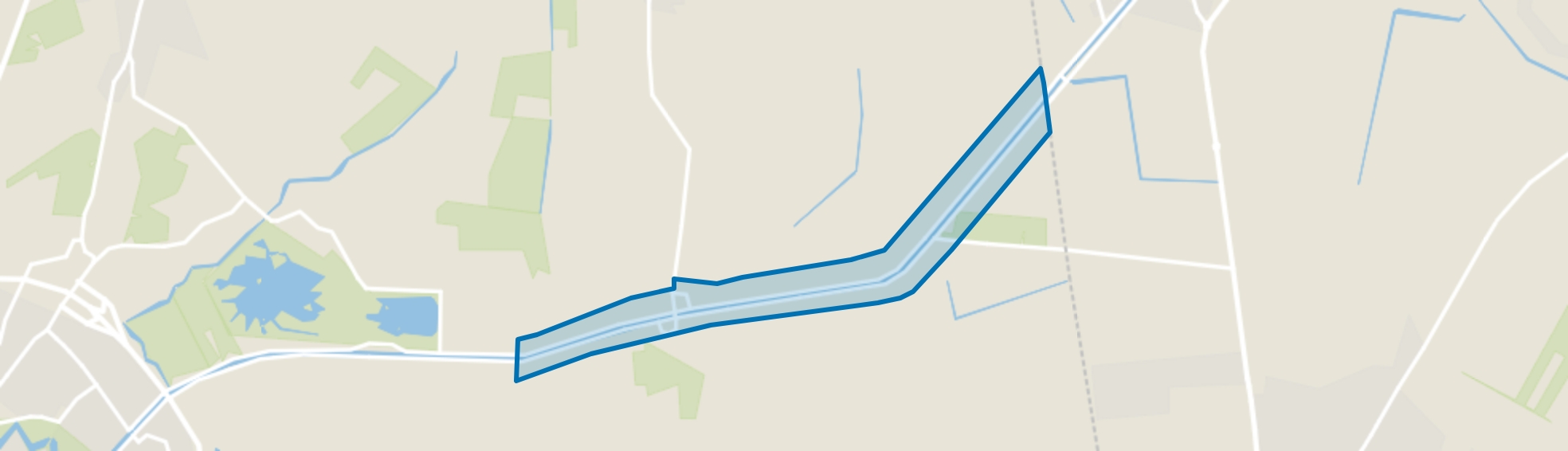 Stieltjeskanaal, Stieltjeskanaal map