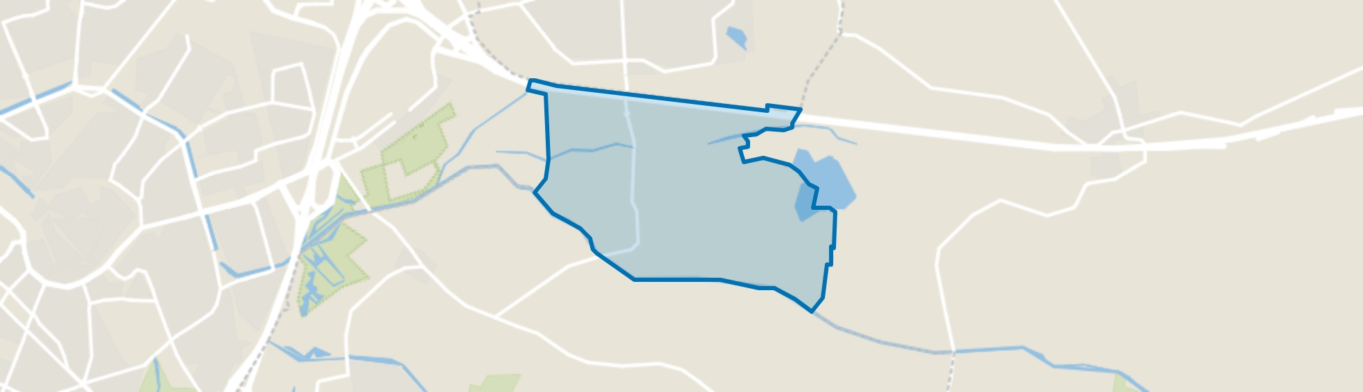 Stoutenburg-Noord, Stoutenburg Noord map